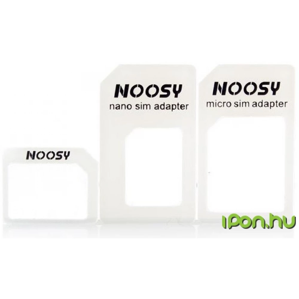 NOOSY Normál/Micro/Nano SIM adapter