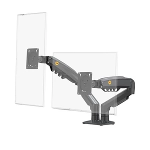 NORTH BAYOU F160 Asztali tartó két monitorhoz 17-27" fekete