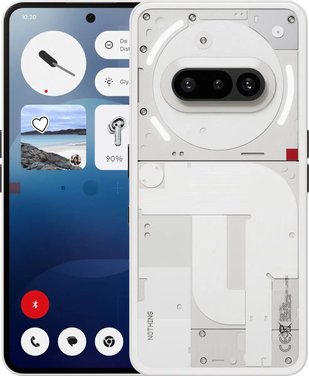 NOTHING Phone (3A) 6.77" 12/256GB Dual-Sim fehér