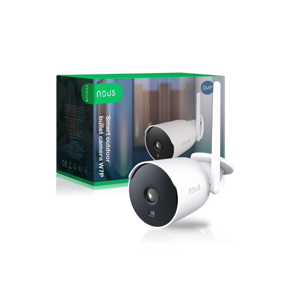NOUS W7P okos Tuya Wi-Fi IP csőkamera (3MP)