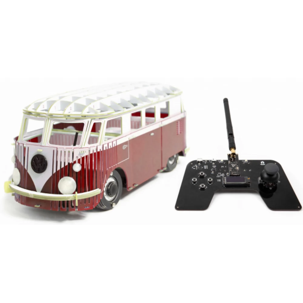 NOYCE JOYCE VW Transporter RC Minibus távirányítós mikrobusz piros színű változat
