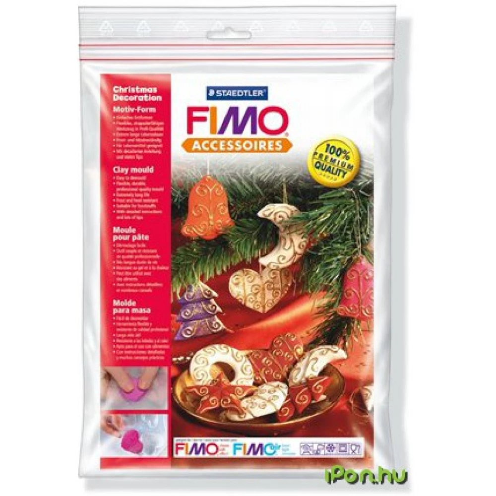 Öntőform FIMO karácsonyfa dísz