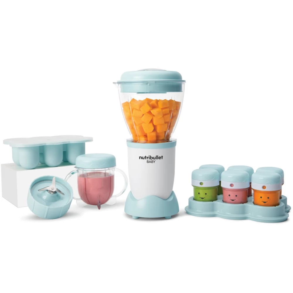 NUTRIBULLET 0C22300026 Baby NBY100 Turmixgép 200 W fehér / kék