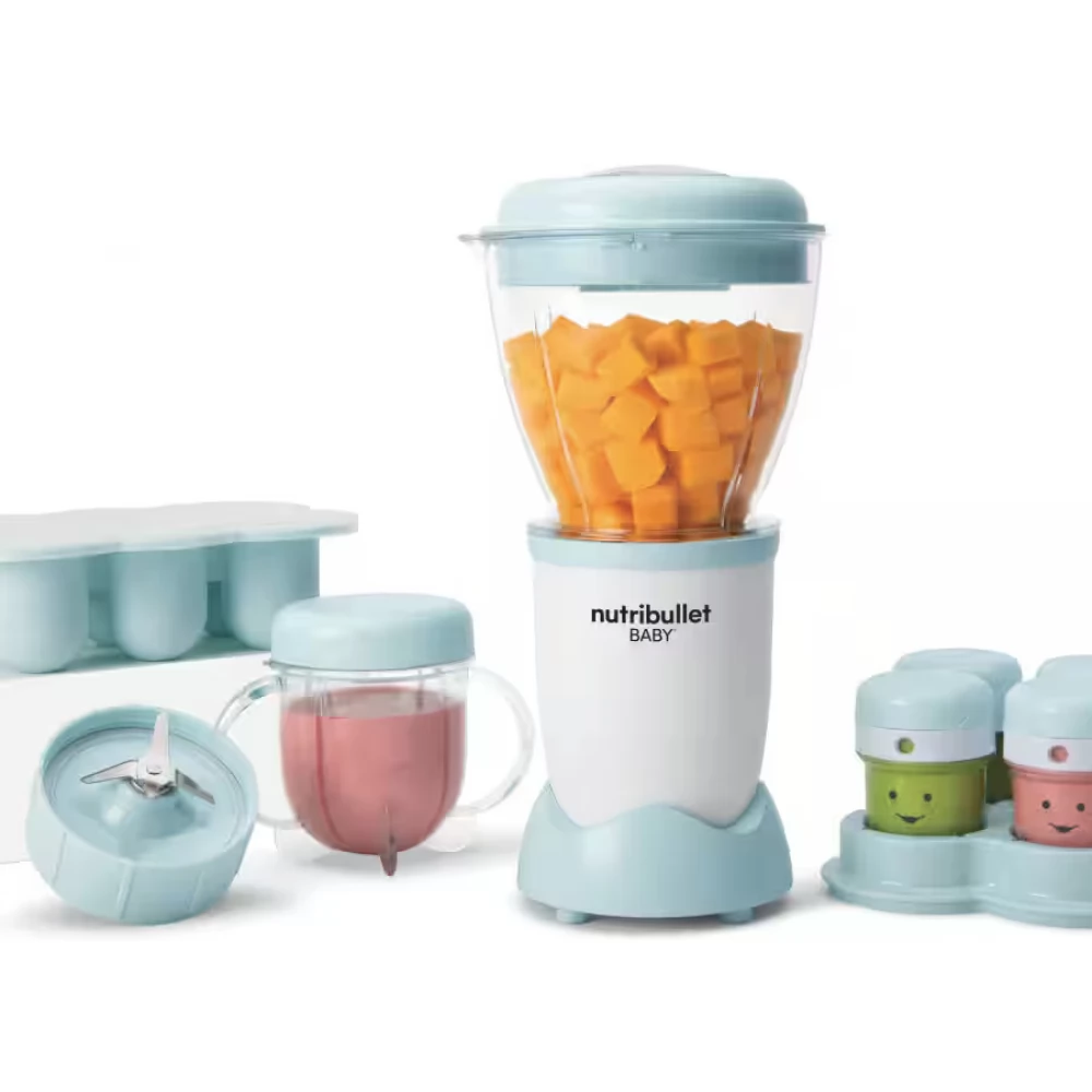 NUTRIBULLET NBY100 Baby Bullet Blender Turmixgép 200W 900ml kék/fehér