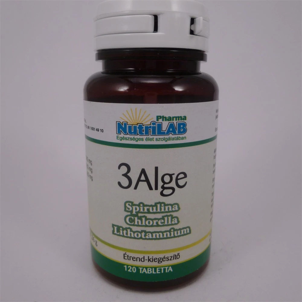 Nutrilab 3 alga tabletta 120x 120 db