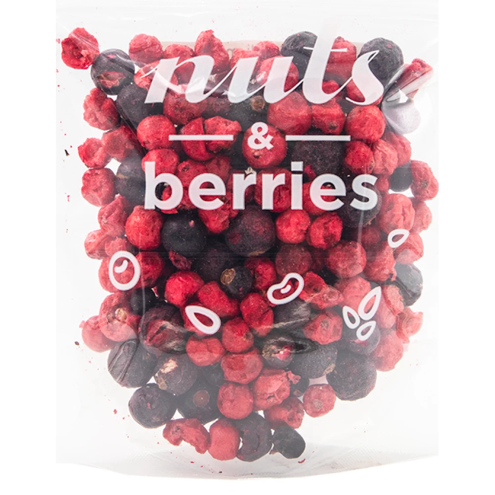 NUTS BERRIES Nuts&berries liofilizált ribizli mix 25 g