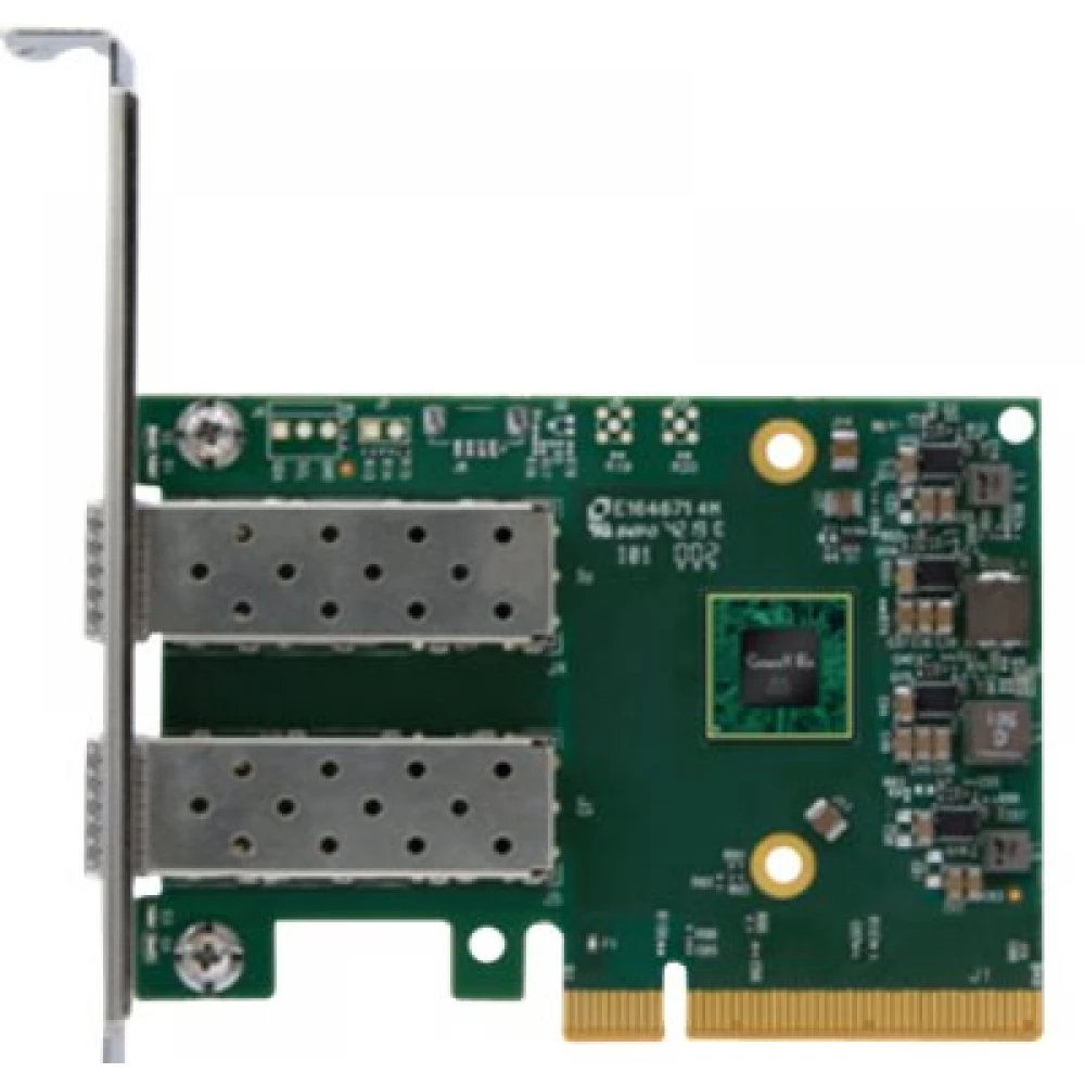 NVIDIA 900-9X662-0053-ST1 ConnectX-6 Lx MCX631102AN-ADAT Network adapter PCIe 4.0 2x Gigabit Ethernet / 10Gb Ethernet / 25Gb Ethernet SFP28
