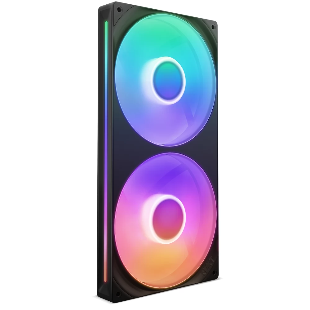 NZXT F280 RGB Core fekete