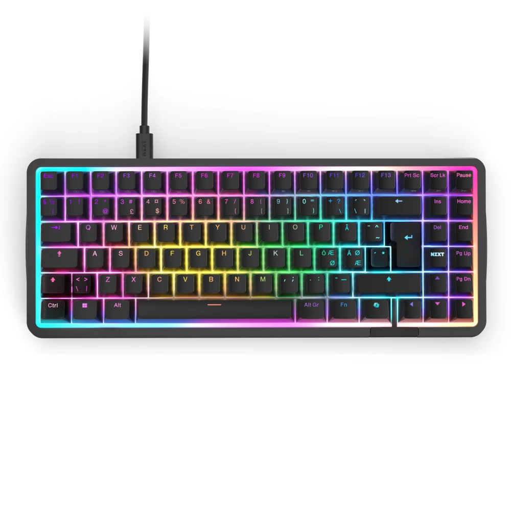 NZXT Function Elite MiniTKL Német fekete