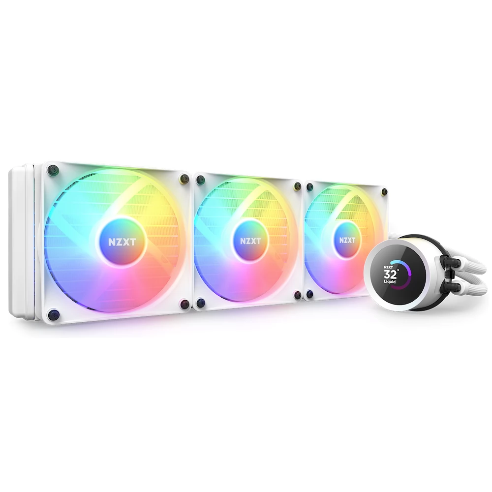 NZXT Kraken 360 RGB fehér