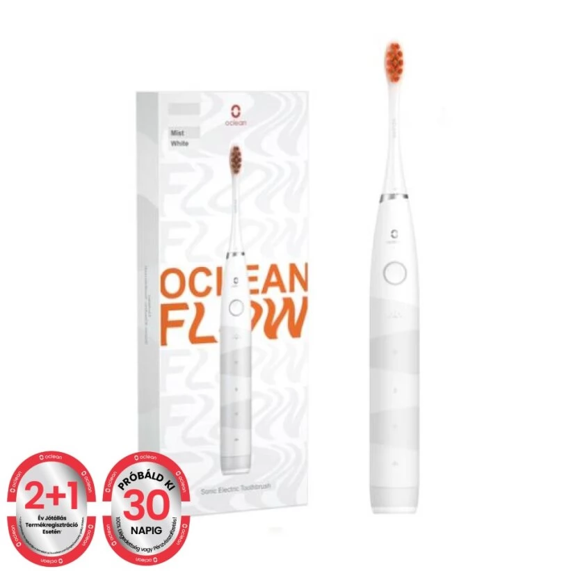 OCLEAN Flow Elektromos fogkefe fehér