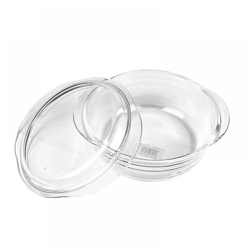 OCUISINE 208PC Sütőtál hőálló kerek műanyag fedővel 26x23cm 2.3L