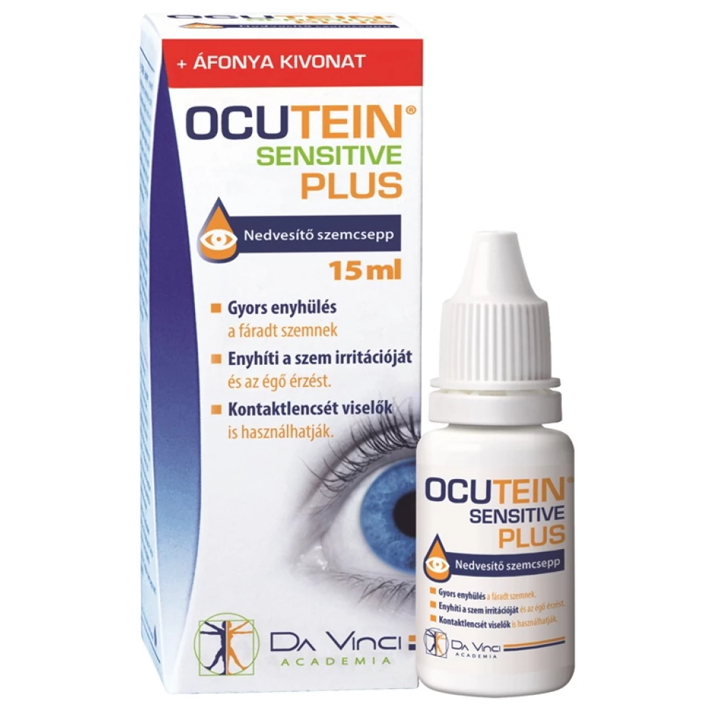 Ocutein szemcsepp sensitive plus 15 ml