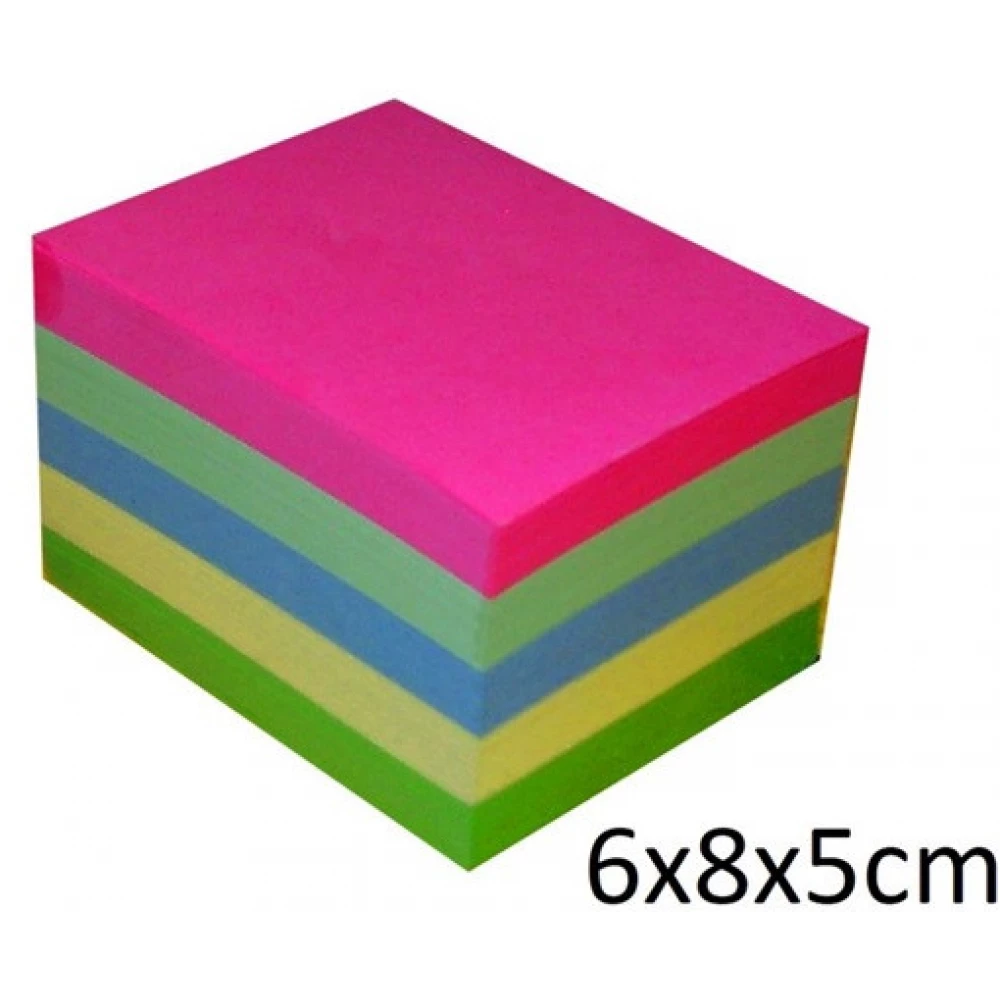 OFFICE DEPOT 6x8x5cm tépőtömb több színű