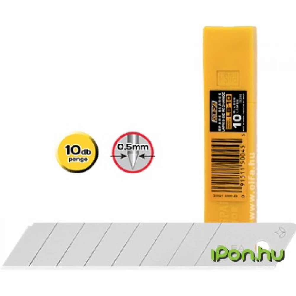 OLFA LB-10 penge 18 mm 10db