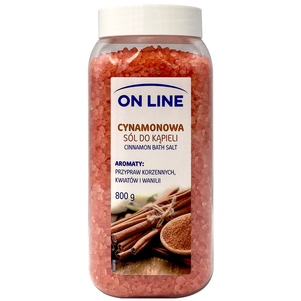 ON LINE On Line fürdősó fahéj 800 g