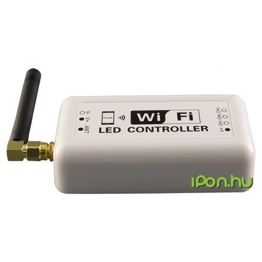 OPTONICA AC6311 LED WI-FI vezérlő szalaghoz egy szín DC7.5V 24V 12A
