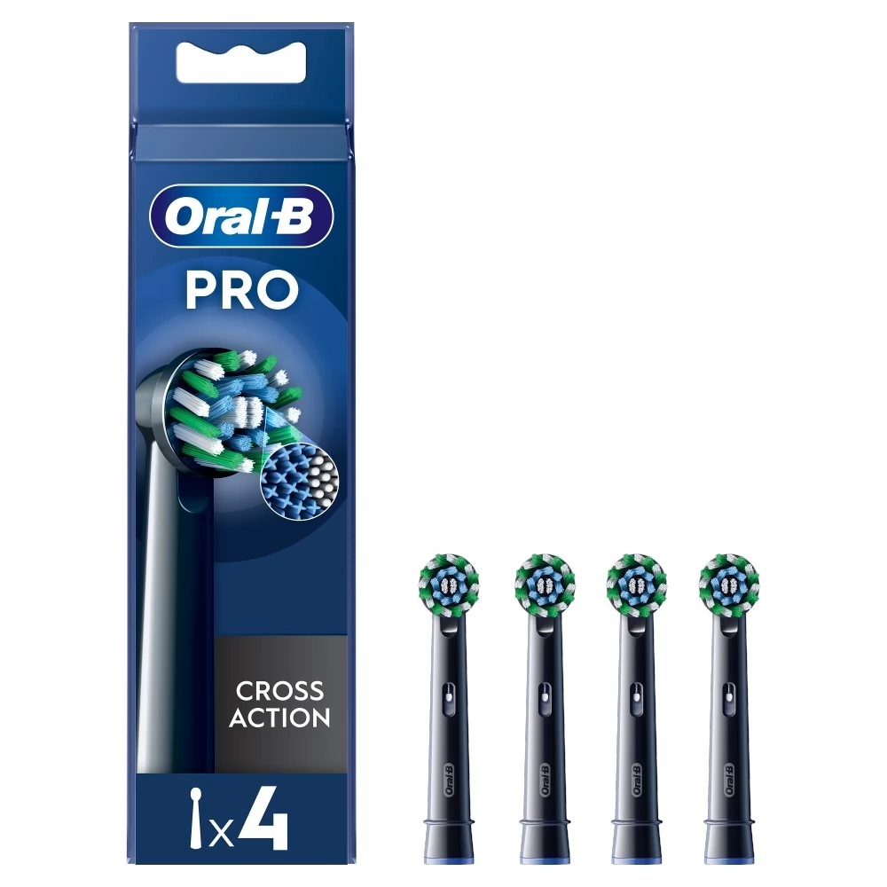 ORAL-B EB50BRX-4 Pro Cross Action pótfej 4 db fekete