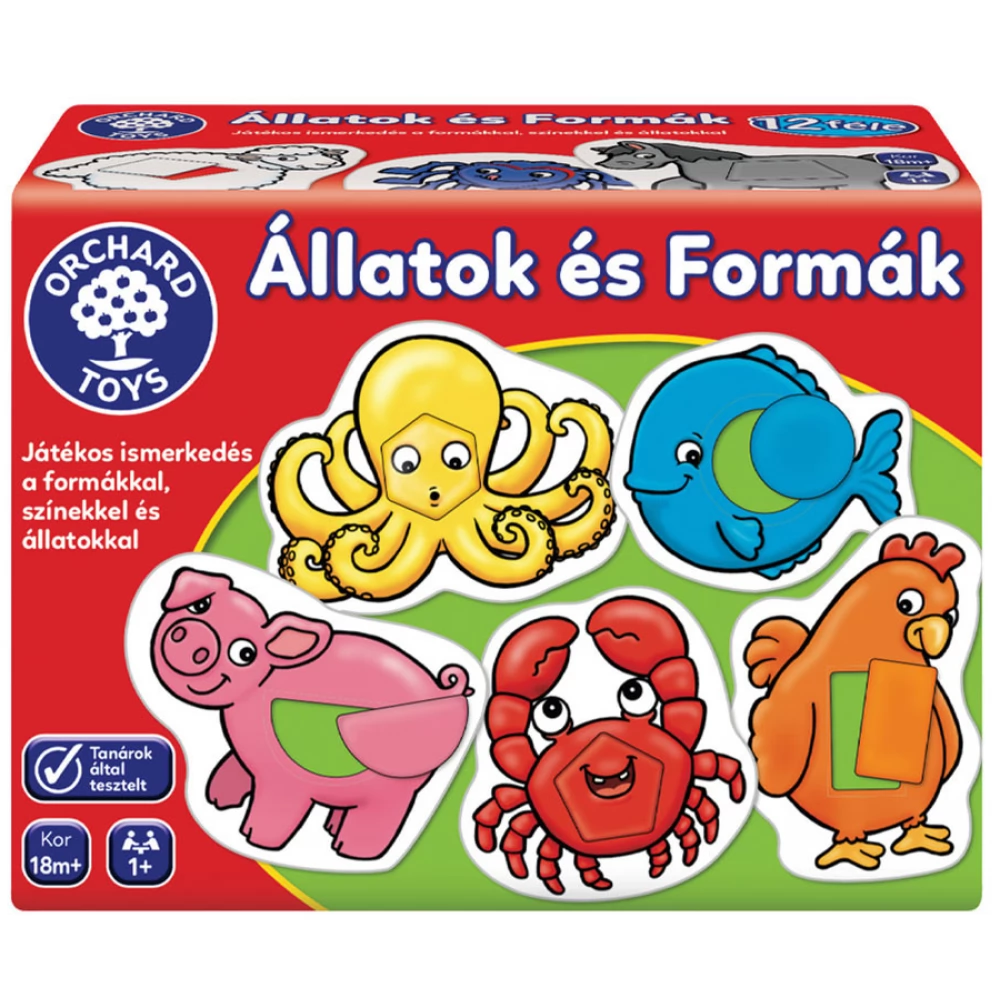 ORCHARD TOYS Állatok és Formák