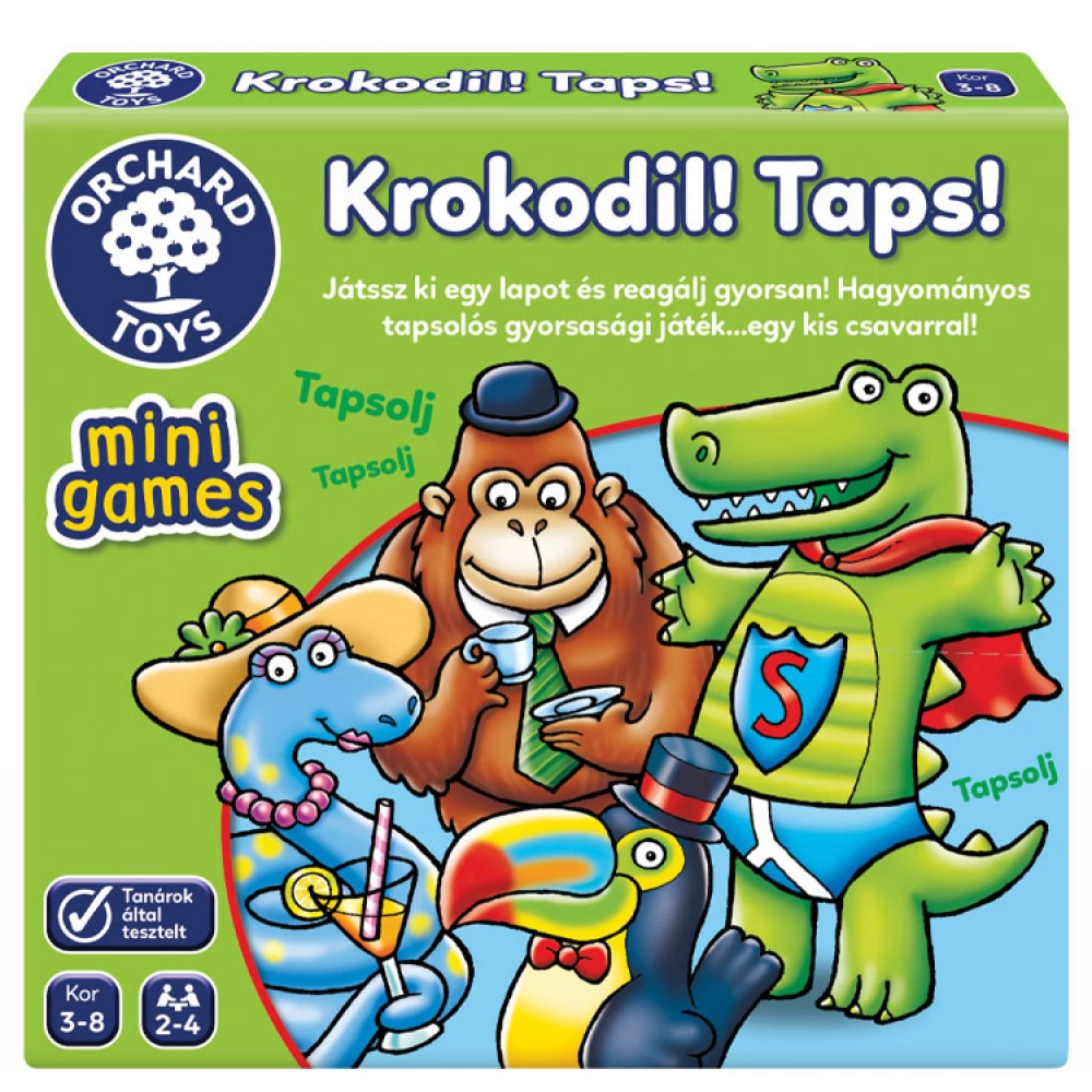 ORCHARD TOYS Mini Games Krokodil! Taps! társasjáték