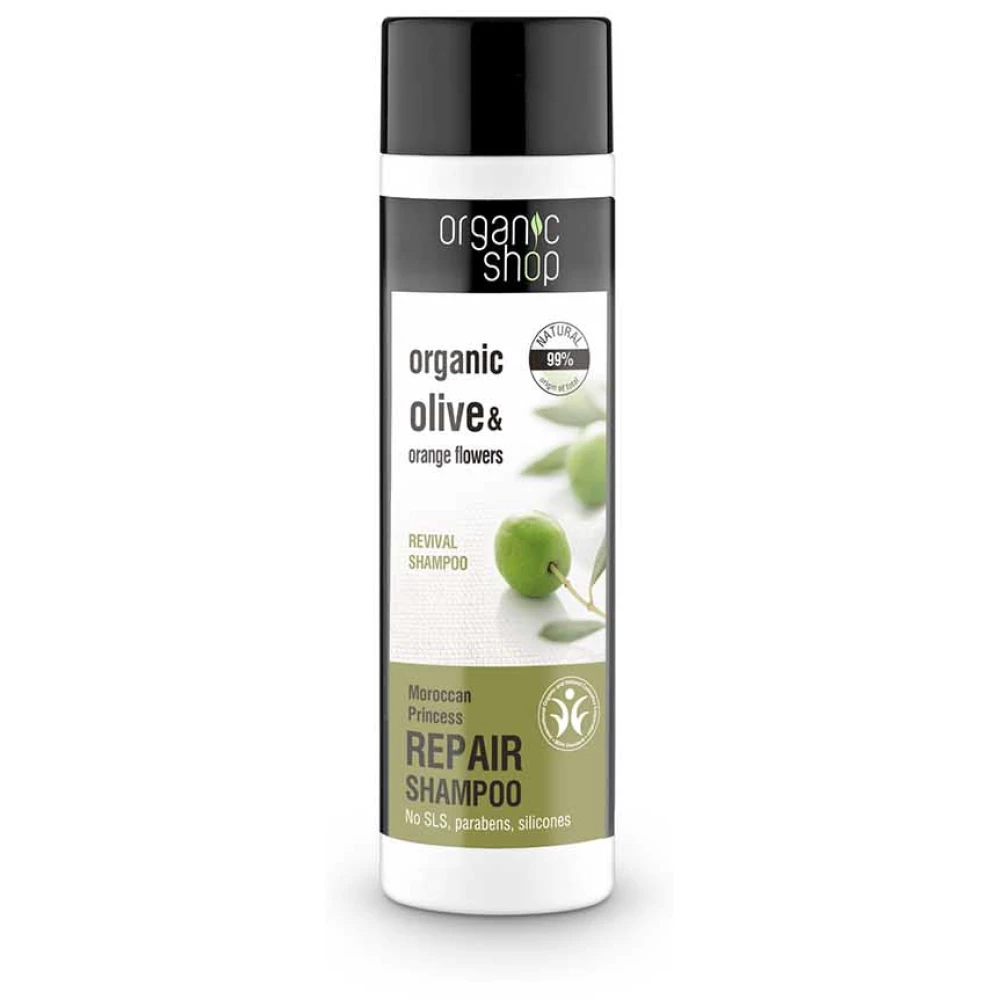 Organic Shop bio marokkó hercegnője regeneráló sampon 280 ml