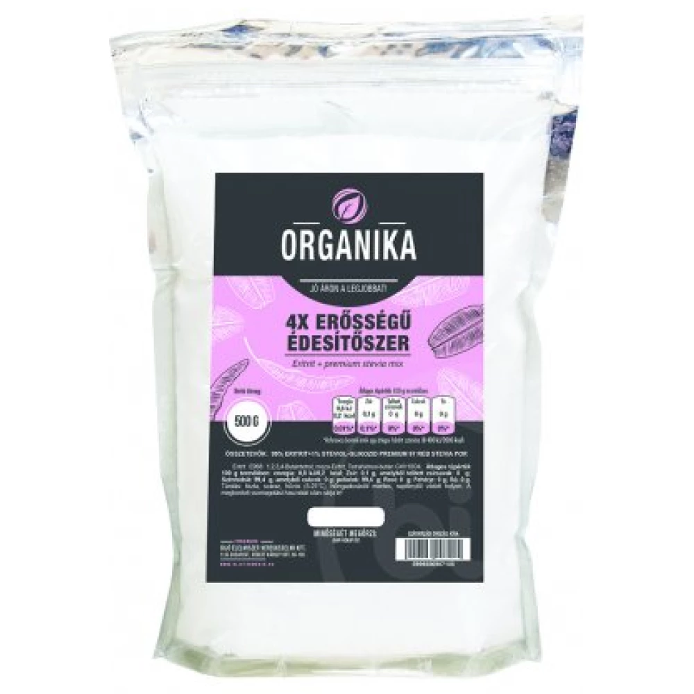 Organika 4x erősségű édesítőszer 500 g