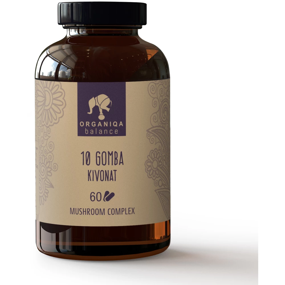 ORGANIQA Organiqa balance 10 gomba kivonat kapszula 60 db