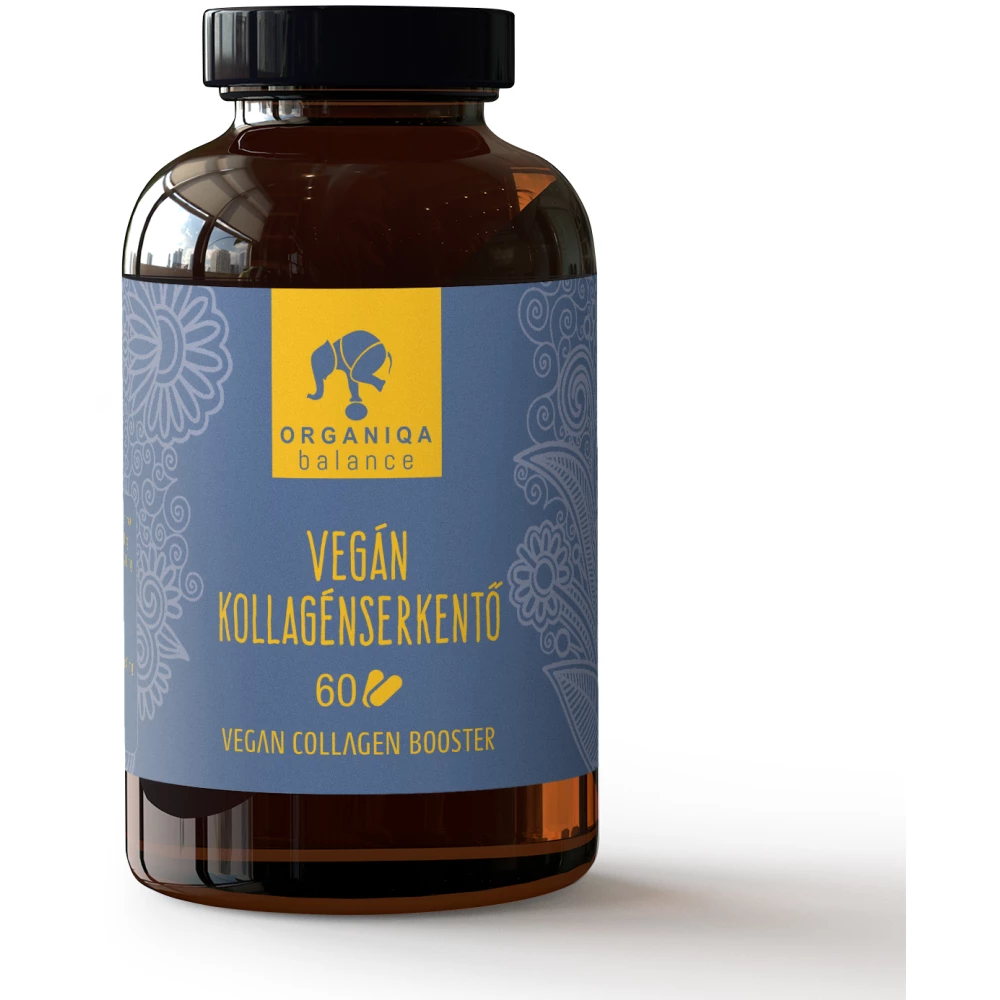 ORGANIQA Organiqa balance vegán kollagénserkentő kapszula 60 db
