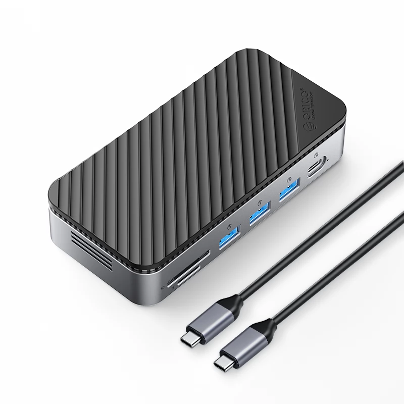 ORICO 12-Port Docking Station with M.2 NVMe&NGFF SSD Enclosure