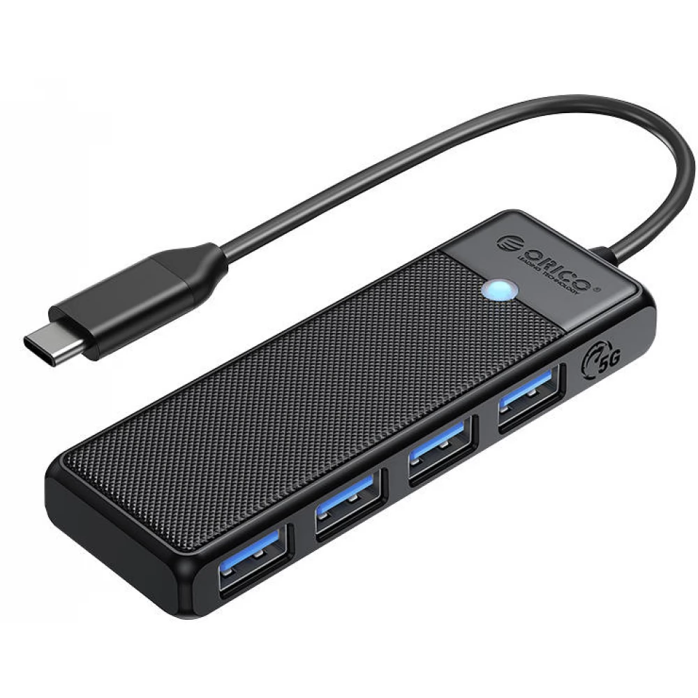 ORICO 4 port USB 3.0 HUB v2 fekete