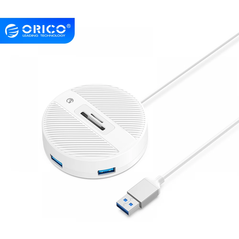 ORICO Desktop Type 4-Port USB Hub with SD/TF Port fehér