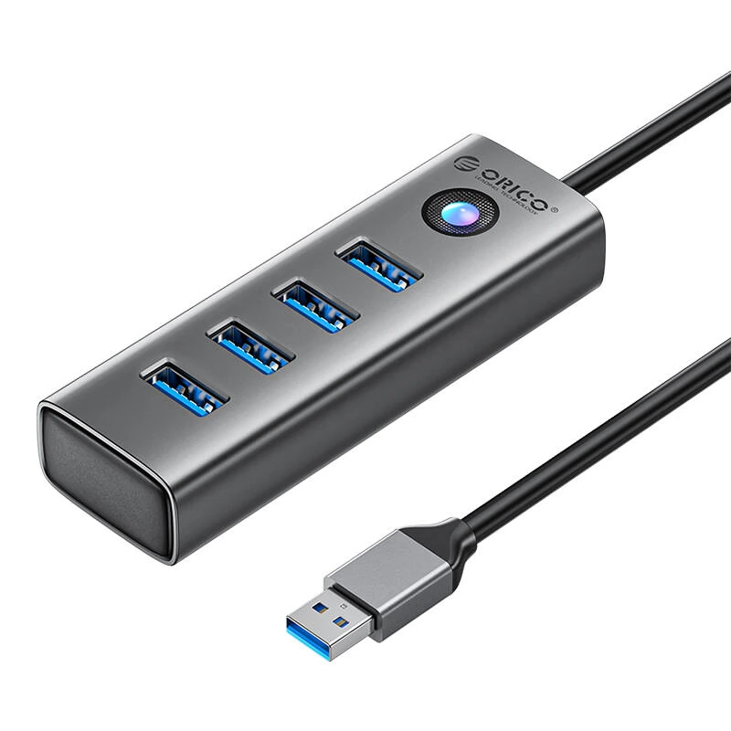 ORICO PDD4U USB 3.0 Hub szürke