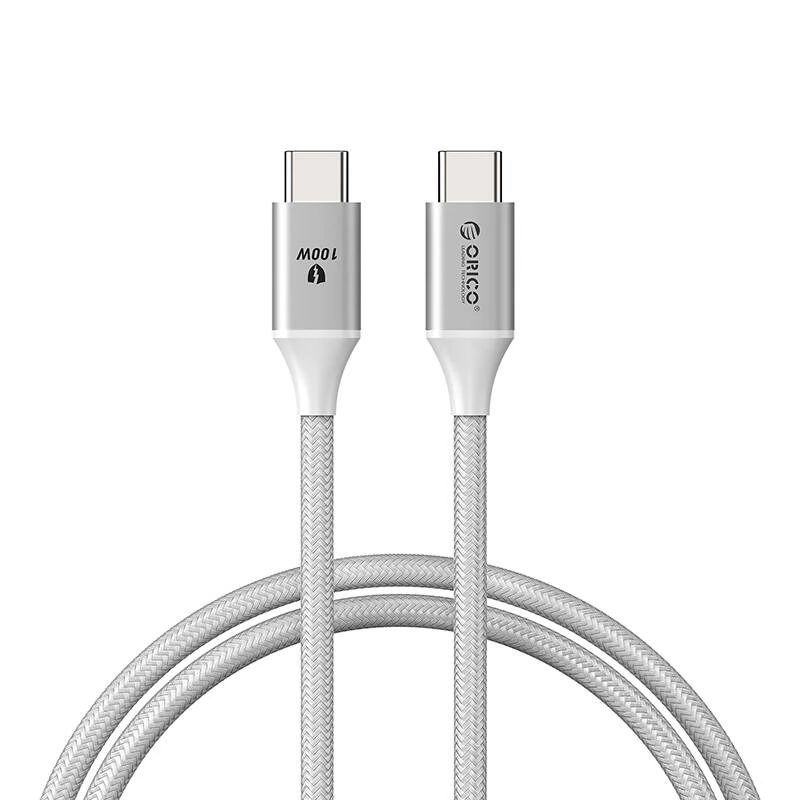ORICO USB 2.0 Type C Összekötő Fehér 1m CDX-100CC-WH-BP-IP