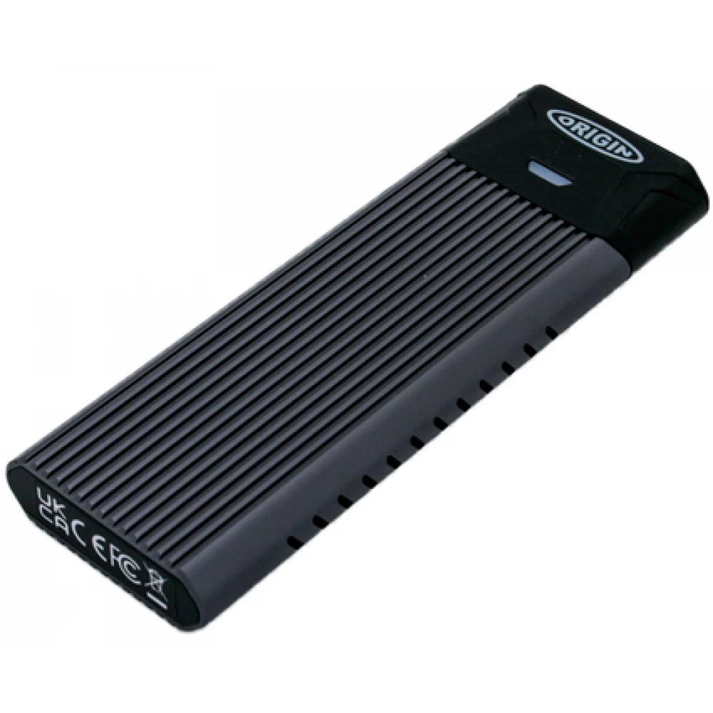 ORIGIN 2TB External USB 3.1 + USB 3.1 Type C Szürke OSEC2TBNVME