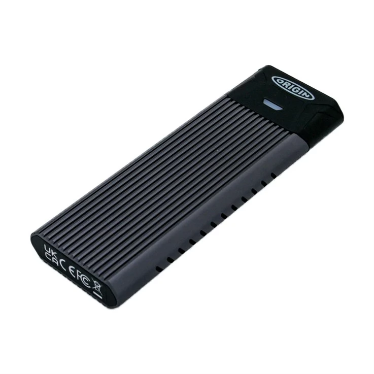 ORIGIN USB-C Single NVMe/SATA M.2 Külső ház fekete