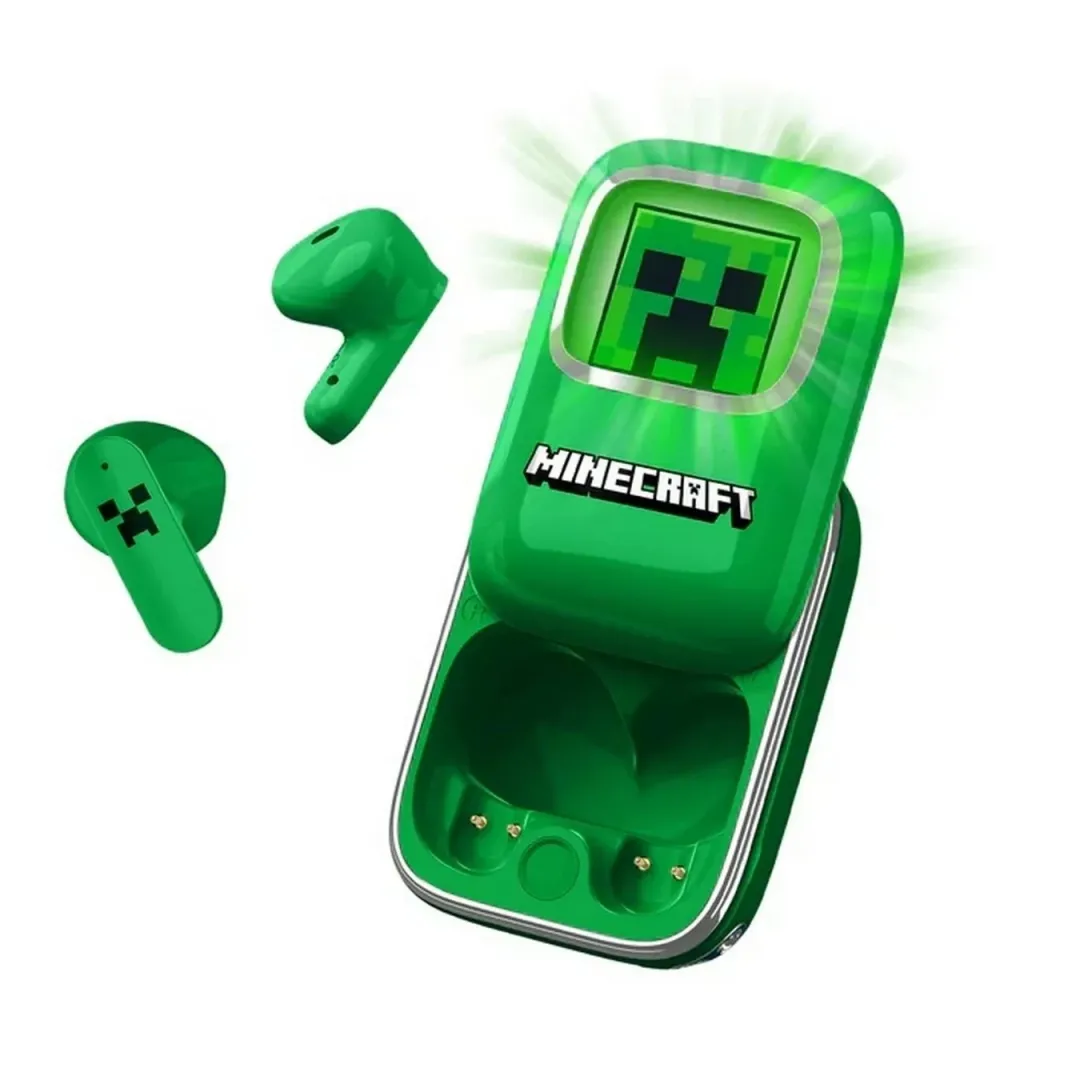 OTL TECHNOLOGIES Minecraft Creeper Slide TWS zöld