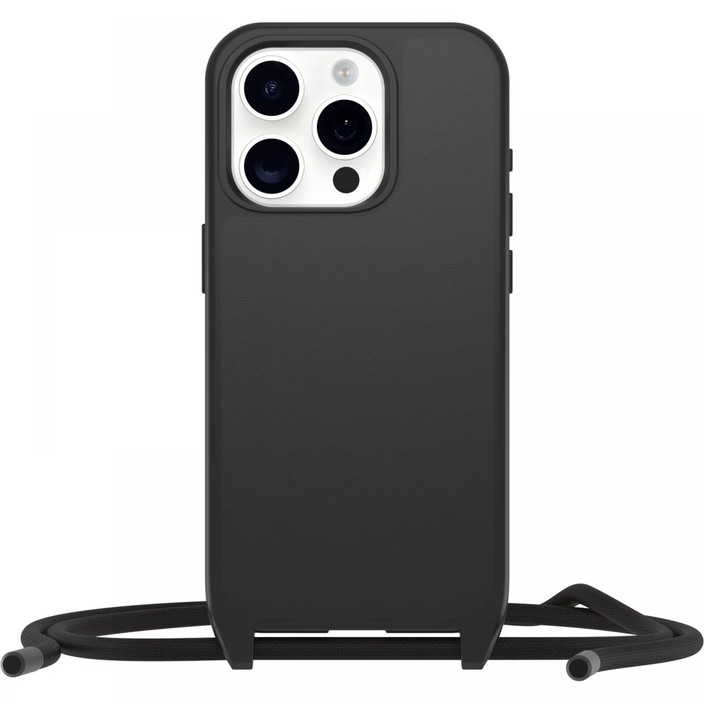 OTTERBOX React Series Necklace MagSafe hátlaptok iPhone 15 Pro fekete