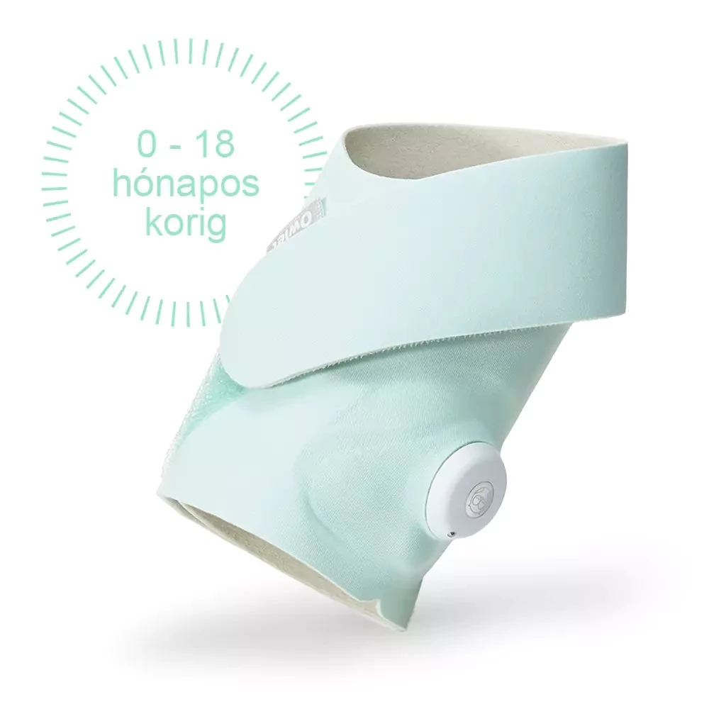 OWLET Smart Sock Okos zokni bővítő csomag 18 hó-5éves korig mentazöld