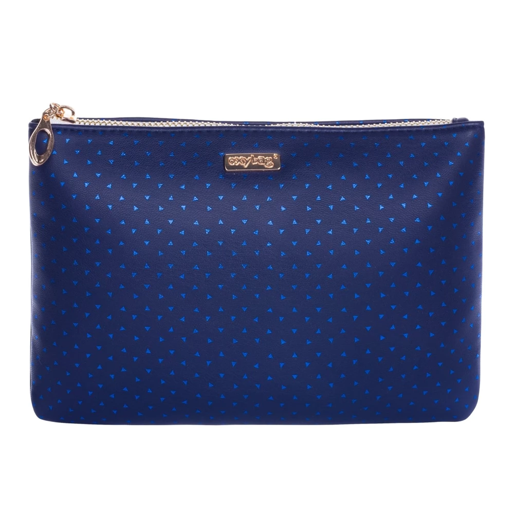 OXYBAG Blue Triangles kozmetikai táska