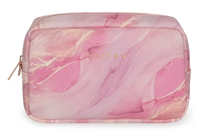 OXYBAG Marble Emily kozmetikai táska rózsaszín