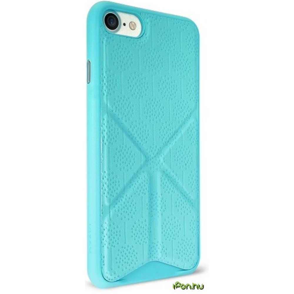 OZAKI O!coat 0.3+Totem Versatile stand case for iPhone 7 kék