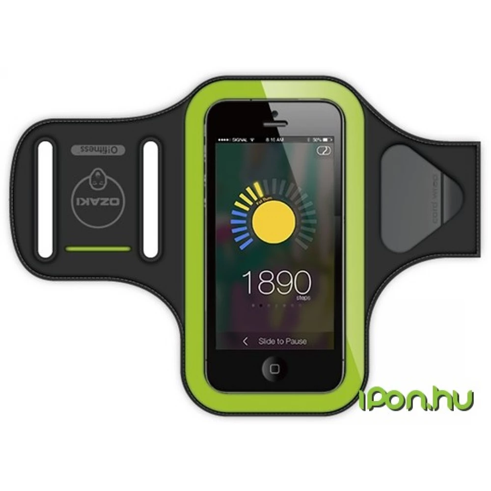 OZAKI O!fitness Go-Go iPhone 6 karpánt fekete-zöld
