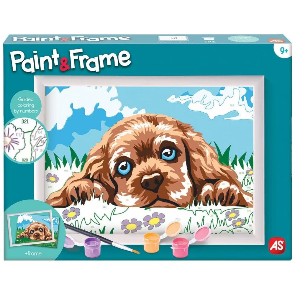 Paint And Frame festés szám szerint - Kutya