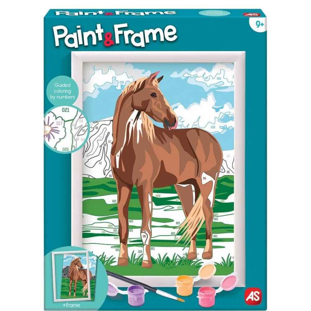 Paint And Frame festés szám szerint - Ló