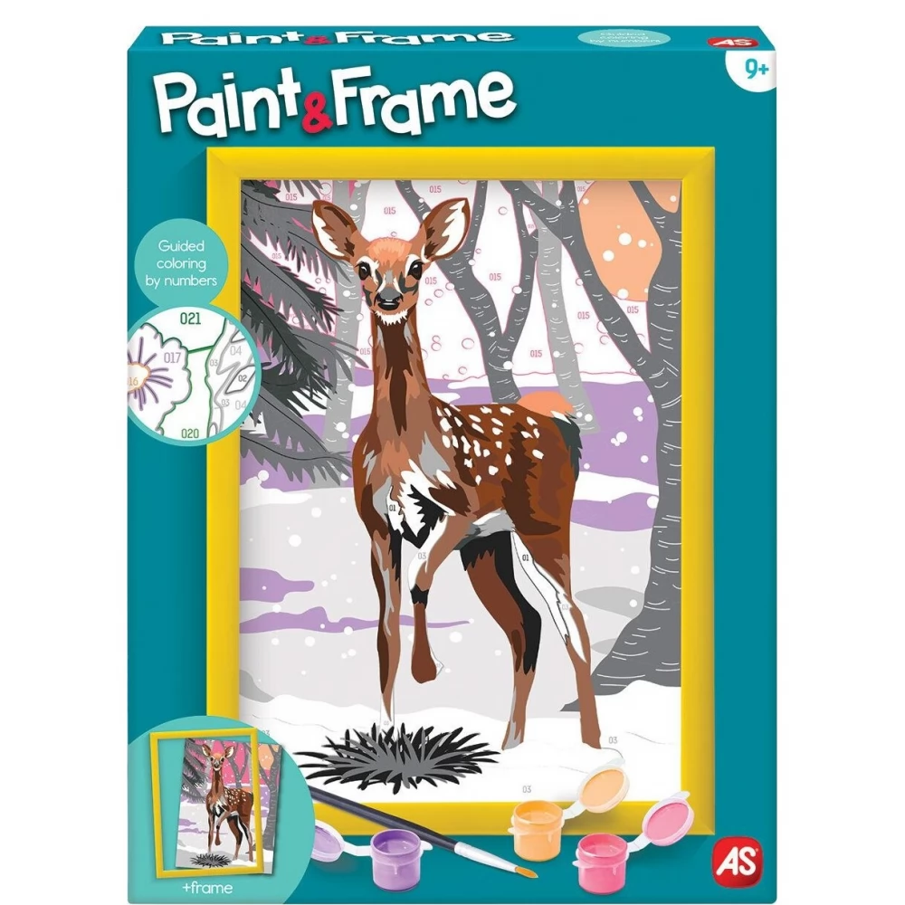Paint And Frame festés szám szerint - Őzike