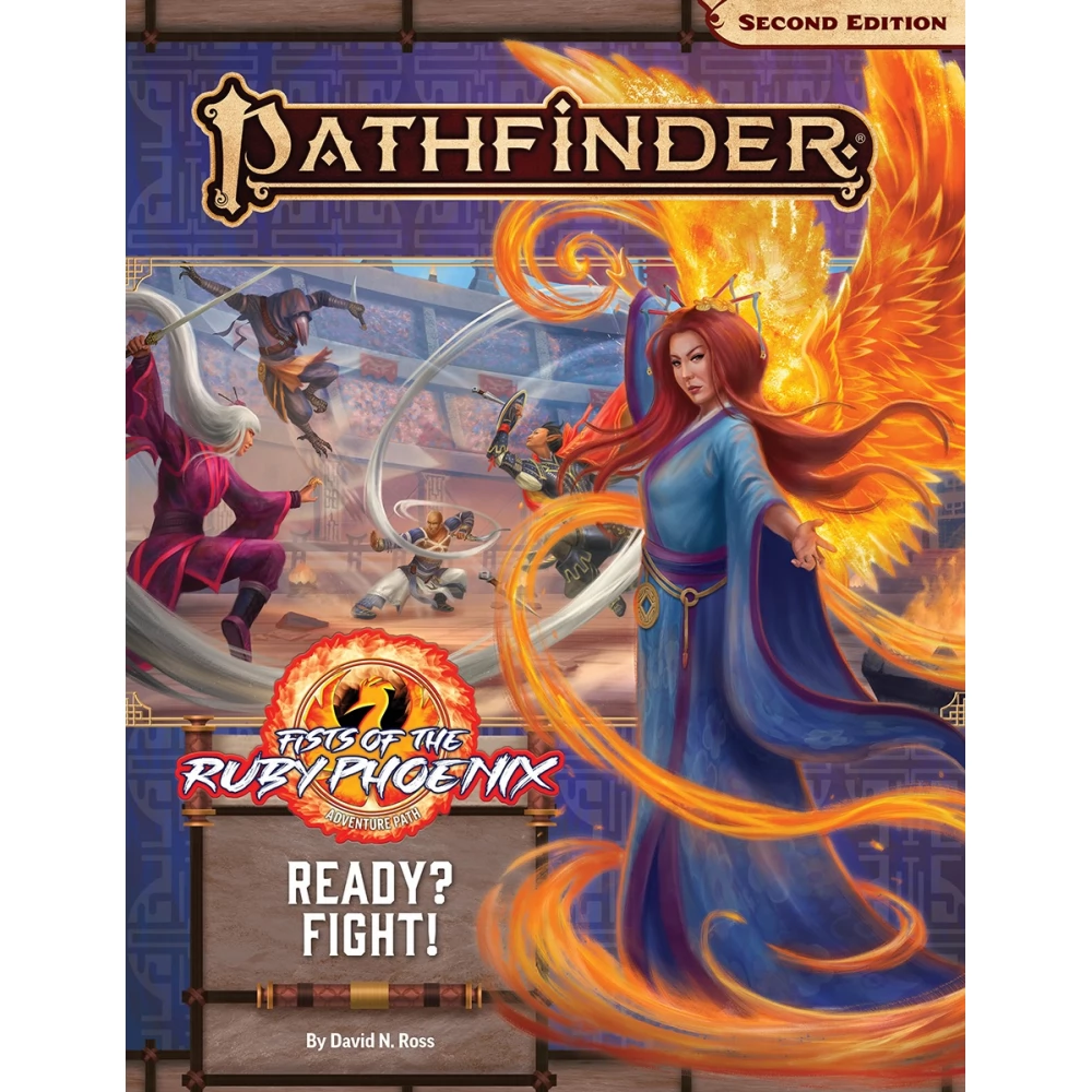 PAIZO Pathfinder Ready? Fight! (Fists of the Ruby Phoenix 2 of 3) #167 kalandjáték könyv
