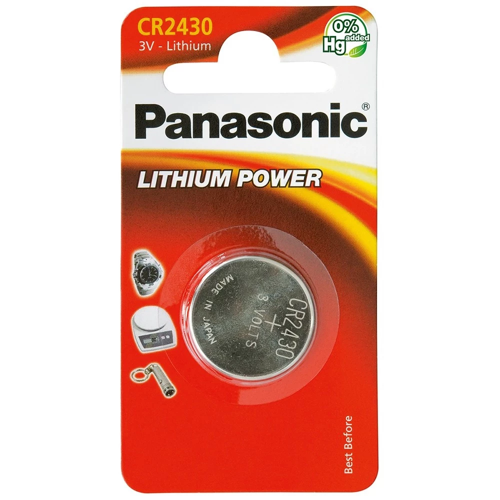 PANASONIC CR2430 3V gombelem (CR) 1db