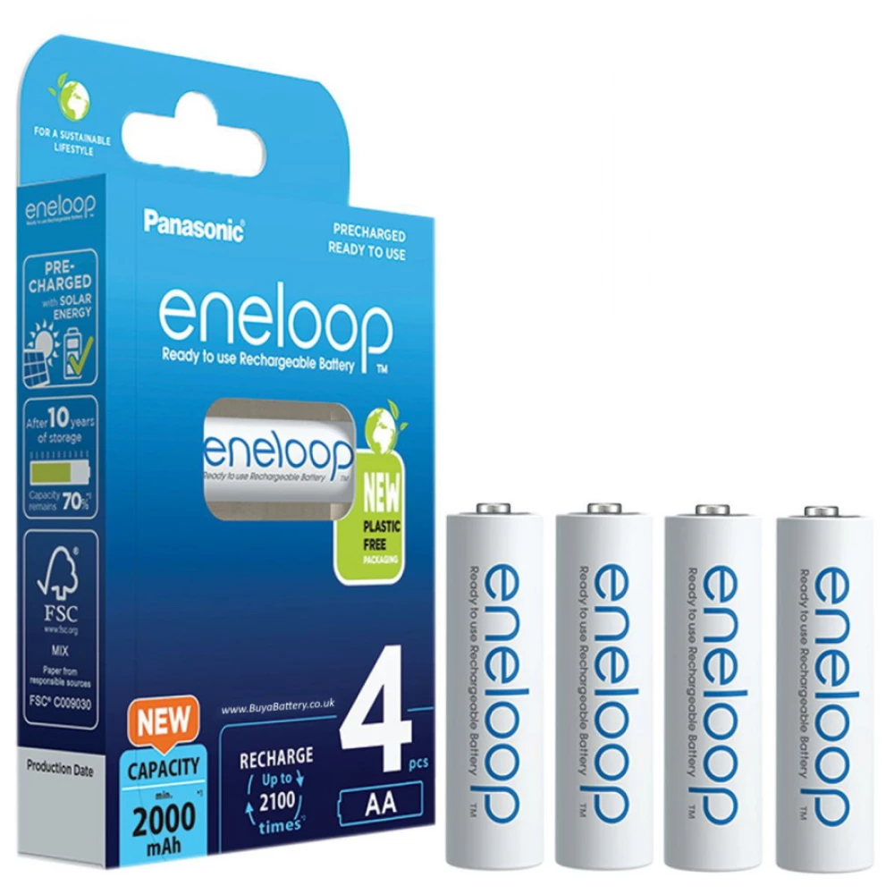 PANASONIC Eneloop AA akkumulátor 2000mAh - 4db