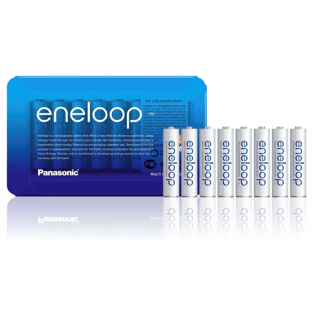 PANASONIC Eneloop mikro ceruza akkumulátor (AAA) 750mAh 8db