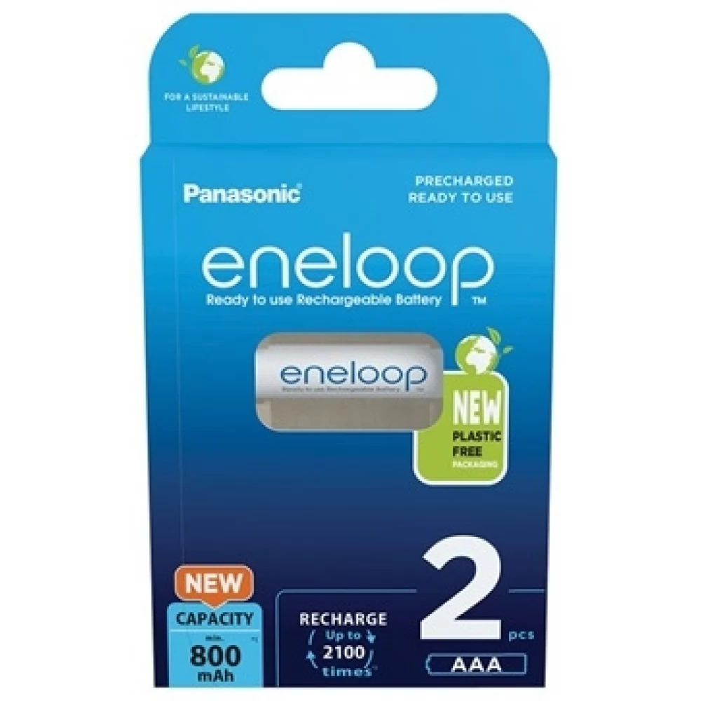 PANASONIC Eneloop mikro ceruza akkumulátor (AAA) 800mAh 2db